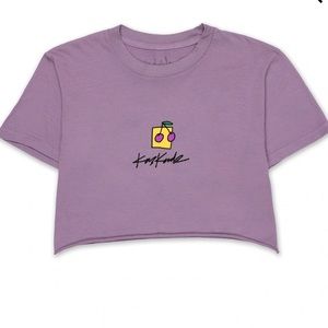 Kaskade Crop Top - Lavender - Brand New Never Been Worn
